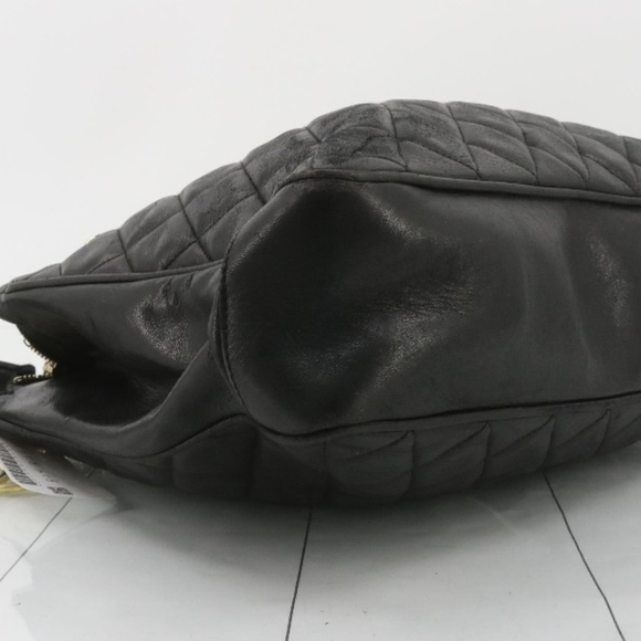 Chanel Vintage Black Quilted Lambskin Shoulder Tote Bag Authentic Classic - Picture 5 of 16